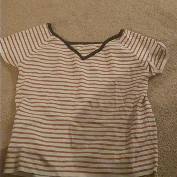 Prima Striped Square Neck Shirt - Picture 3 of 5